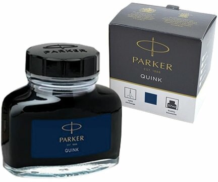 Чернила PARKER "Bottle Quink" объем 57 мл синие, 1 шт