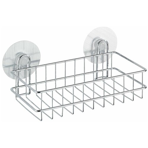 Полка Wenko Osimo Static-Loc 265х14х65 см серебристый 1099₽