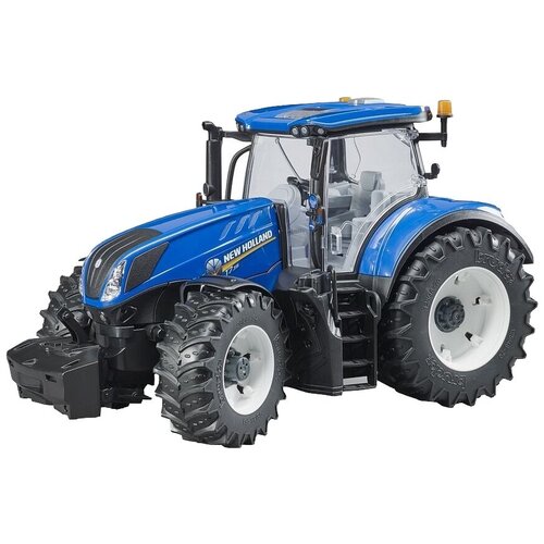 Машинка Bruder New Holland T7.315 (03-120), 36 см, синий 3990772 соленоид отключения 12 в 1751es 12a6uc4b3s1 sa 4161 12 87801213 87708970 87616313 для сельскохозяйственного трактора new holland