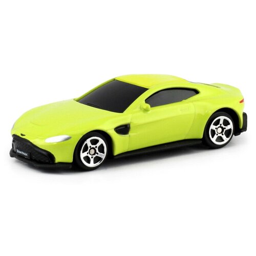 Машинка RMZ City Aston Martin Vantage 2018 (344036S-YL) 1:64, 9 см, желтый игровой набор технолог солдатики битвы фэнтези 2 гномы пираты паладины горные орки кентавры