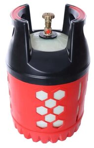 Бытовой композитный <b>газовый</b> <b>баллон</b> Supreme 18 <b>л</b>. вентиль СНГ SHELL / <b>газовый</b> <b>баллон</b> для дачи / взрывобезопасный <b>газовый</b> <b>баллон</b>