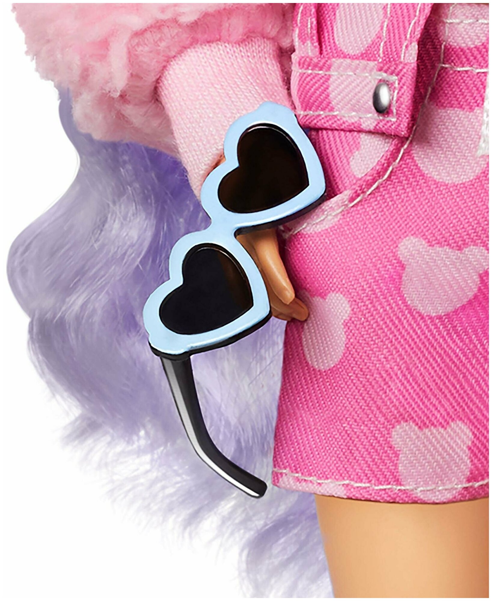 Barbie Кукла Экстра Милли с сиреневыми волосами - фото №9