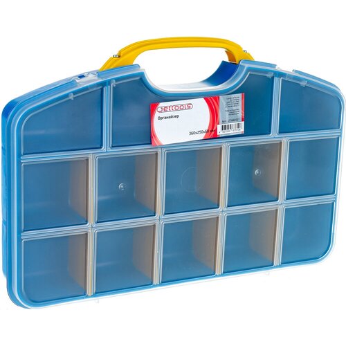 JETTOOLS Органайзер д/хранения с разделителями 13 ячеек 360х250х60мм JT1602321
