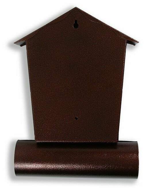 Ящик почтовый с замком, «Домик», медный - фотография № 4