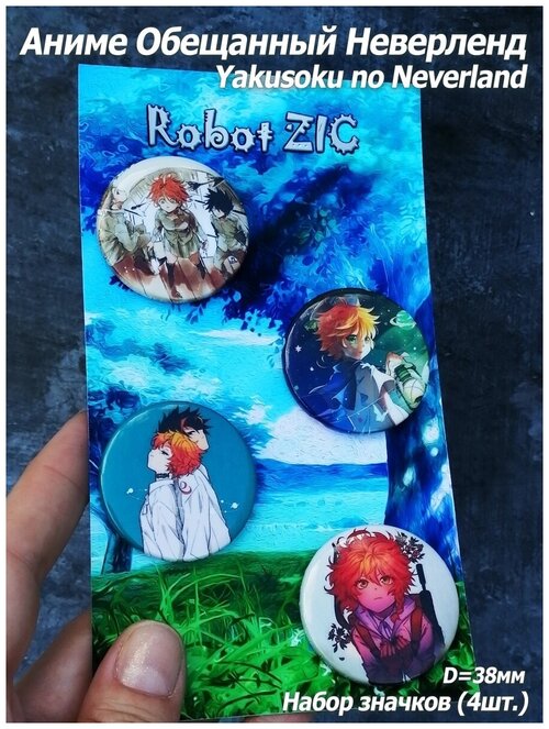 Комплект значков Robot ZIC