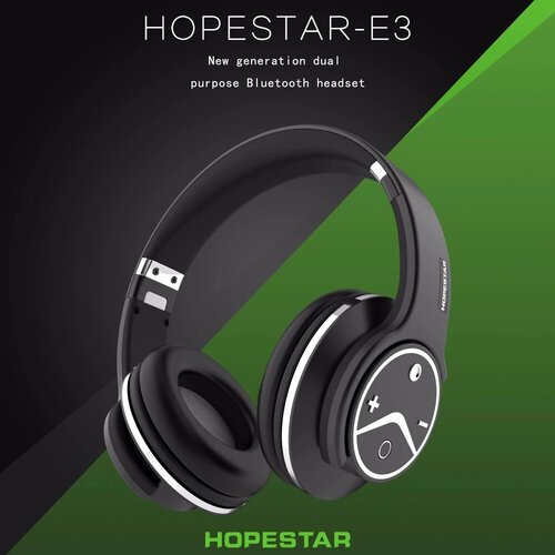 Беспроводные наушники - портативная колонка 2в1 HopeStar E3 качество звука и стильный дизайн