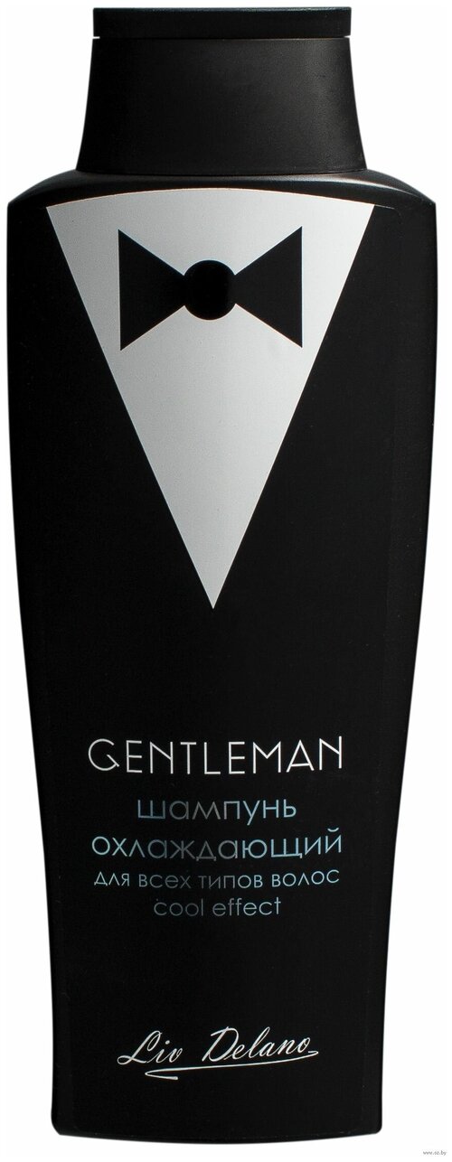 Liv Delano шампунь Gentleman Cool Effect Охлаждающий, 300 мл