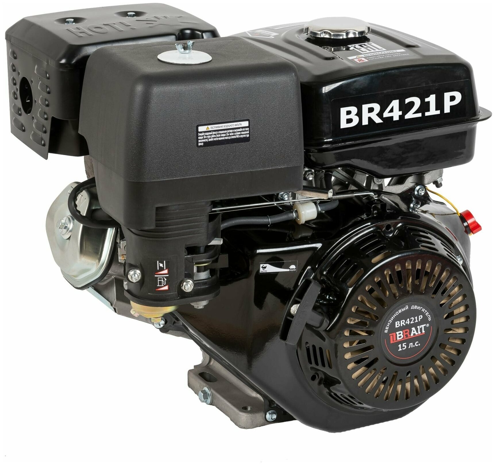 Двигатель бензиновый Brait BR421PEG - фотография № 1