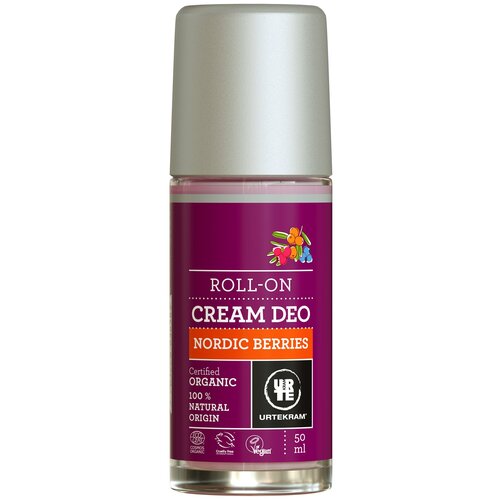 Urtekram Дезодорант Северные ягоды, ролик, 50 мл дезодорант крем mbr cream deodorant 50