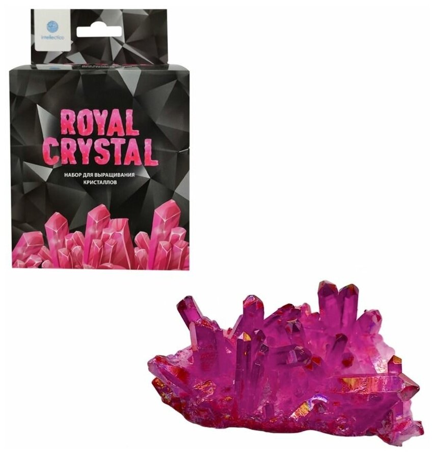 Набор для опытов Intellectico Royal Crystal выращивание кристаллов