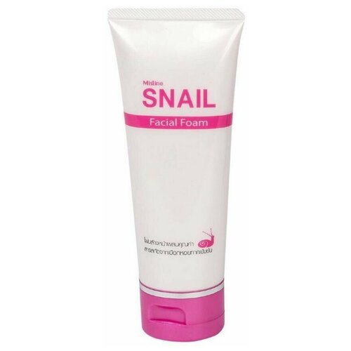 Mistine Пенка для умывания с секретом улитки - Snail facial foam, 80г