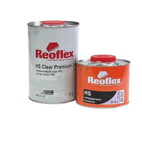 Акриловый лак Reoflex HS Clear Premium 2+1,1 литр + 0,5 отвердитель