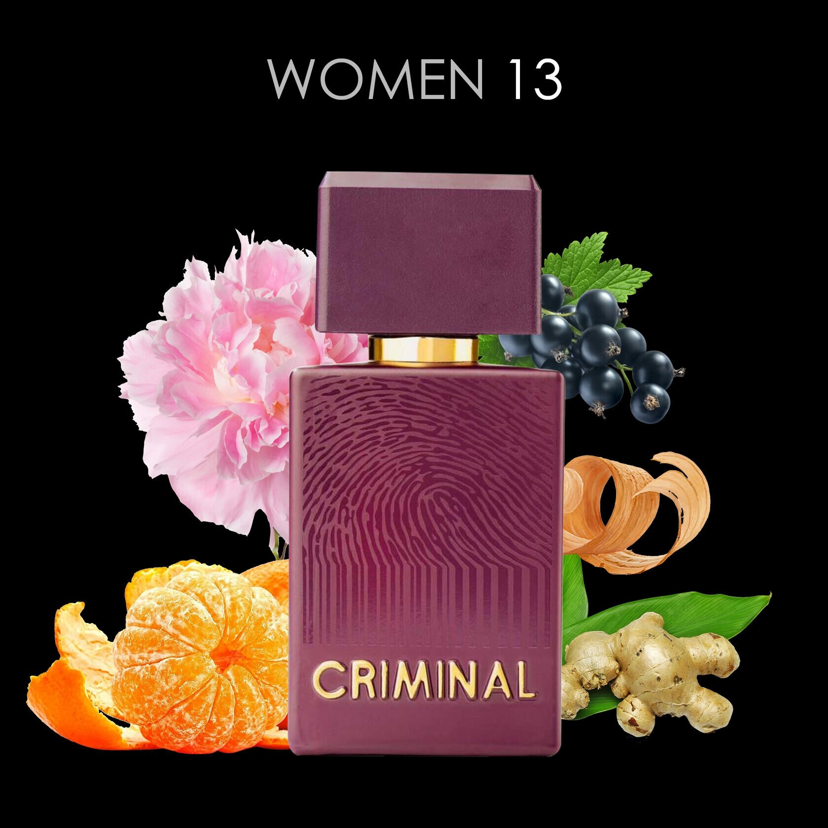 Цитрусово-имбирный аромат/Criminal Women 13 EDP 60ml