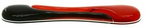 Подставка для запястий Kensington для клавиатуры с гелевой прокладкой, красный/черный, 62398 Duo Gel Keyboard Wrist Rest Wave - Red/Smoke