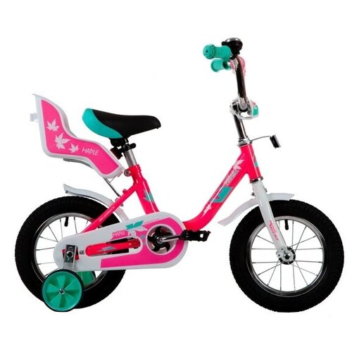 Велосипед 12 Детский Novatrack Maple 2021 Количество Скоростей 1 Рама Сталь Розовый NOVATRACK арт 124MAPLEPN21 908800₽