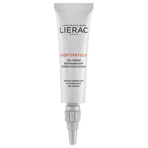 Lierac Гель-крем тонизирующий коррекция признаков усталости Dioptifatigue Gel-Crème Redynamisant Correcteur Fatigue, 15 мл, 15 г lierac dioptifatigue гель крем для глаз тонизирующий против признаков усталости 15мл