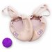 Получешки Colibri для девочек, для танцев, гимнастические, размер M2 (34-35), фиолетовый