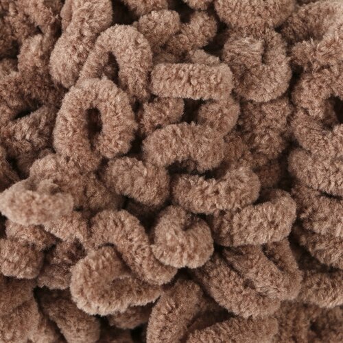 Пряжа Puffy fine 100 микрополиэстер 145м100г 329 кофейный 800₽