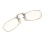 LM-002 Очки корригирующие Диоптрии:+2,50 цв. серый ( мини очки с кейсом для крепления на смартфон) - изображение