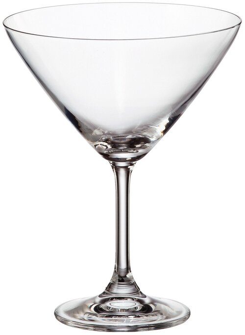 Набор бокалов Crystalite Bohemia Sylvia martini 4S415/280, 280 мл, 6 шт., бесцветный