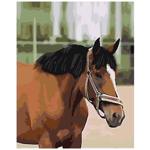 Картина по номерам Лошадь 40х50 см Hobby Home картина по номерам любимая лошадь 40х50 см
