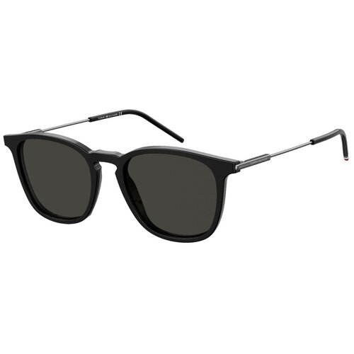 Солнцезащитные очки TOMMY HILFIGER, черный мужские солнцезащитные очки tommy hilfiger decor th1952s0vkpl многоцветный