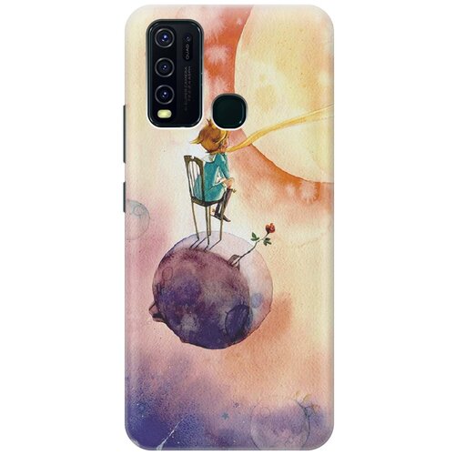 фото Re:pa чехол - накладка artcolor для vivo y30 с принтом "маленький принц"