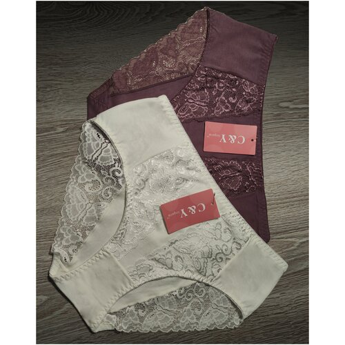 фото Комплект трусов большие размеры кружевные princes