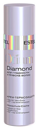 ESTEL OTIUM DIAMOND Крем-термозащита для гладкости и блеска волос, 100 мл