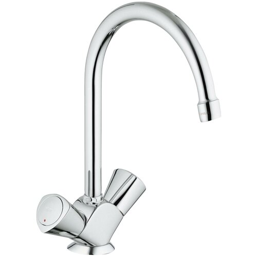 Смеситель для кухни (мойки) Grohe Costa S 31819001 серебристый смеситель для кухни grohe costa s с цепочкой 31774001