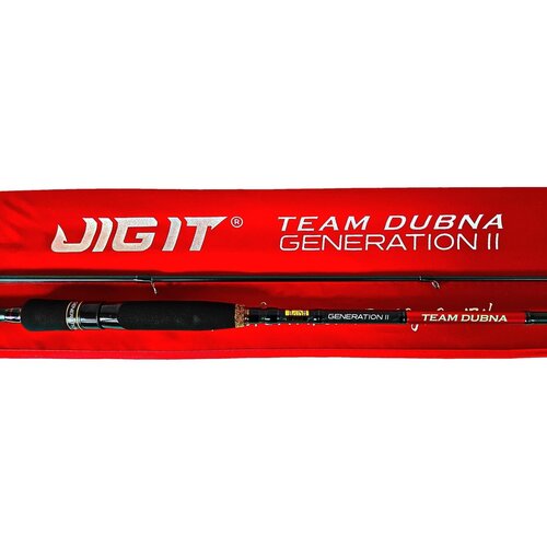 фото Удилище спиннинговое jig it team dubna generation ii td2-902m (длина: 275см, тест: 10-35г)