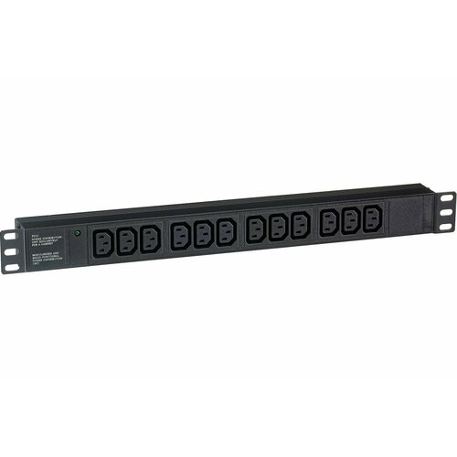 Блок розеток ExeGate ServerPro PDU-19H007 Al-12C13-C20 19 1U алюминий 12 IEC 320 C13 С20 280865 7000₽
