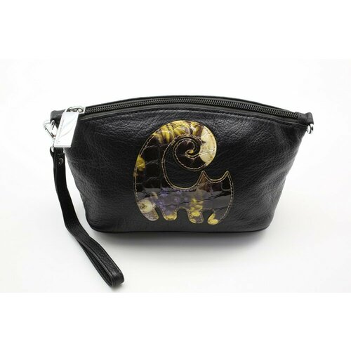 фото Косметичка sergio valentini, 9х11х21 см, черный