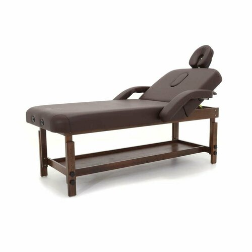 Стол массажный стационарный Med-Mos FIX-1A коричневый 48000₽