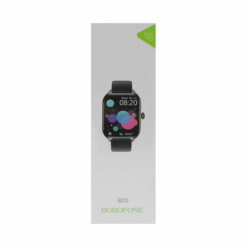 Смарт-часы Borofone BD5, черный смарт часы borofone bd5 smart sports watch серебристые