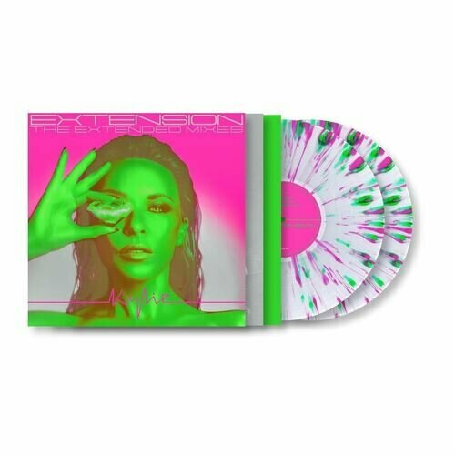 Виниловая пластинка Kylie Minogue – Extension (The Extended Mixes) (Clear with Neon Pink and Green Splatter) 2LP kylie minogue kylie minogue disco