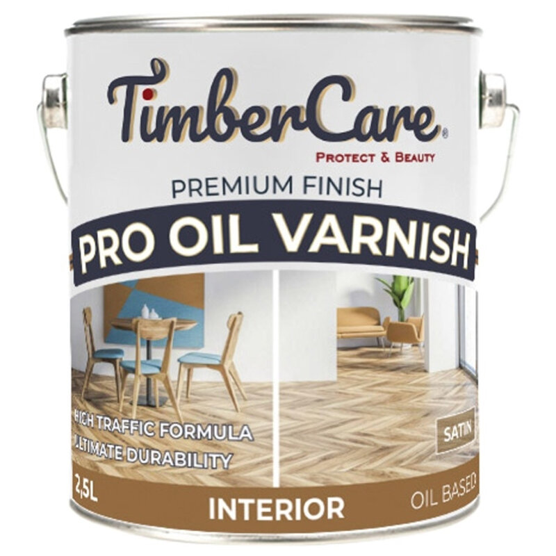 фото Паркетный лак TimberCare Pro Aqua Varnish (Тимберкейр Про Аква Варниш), (0.75кг.) шелковисто-матовый 000102