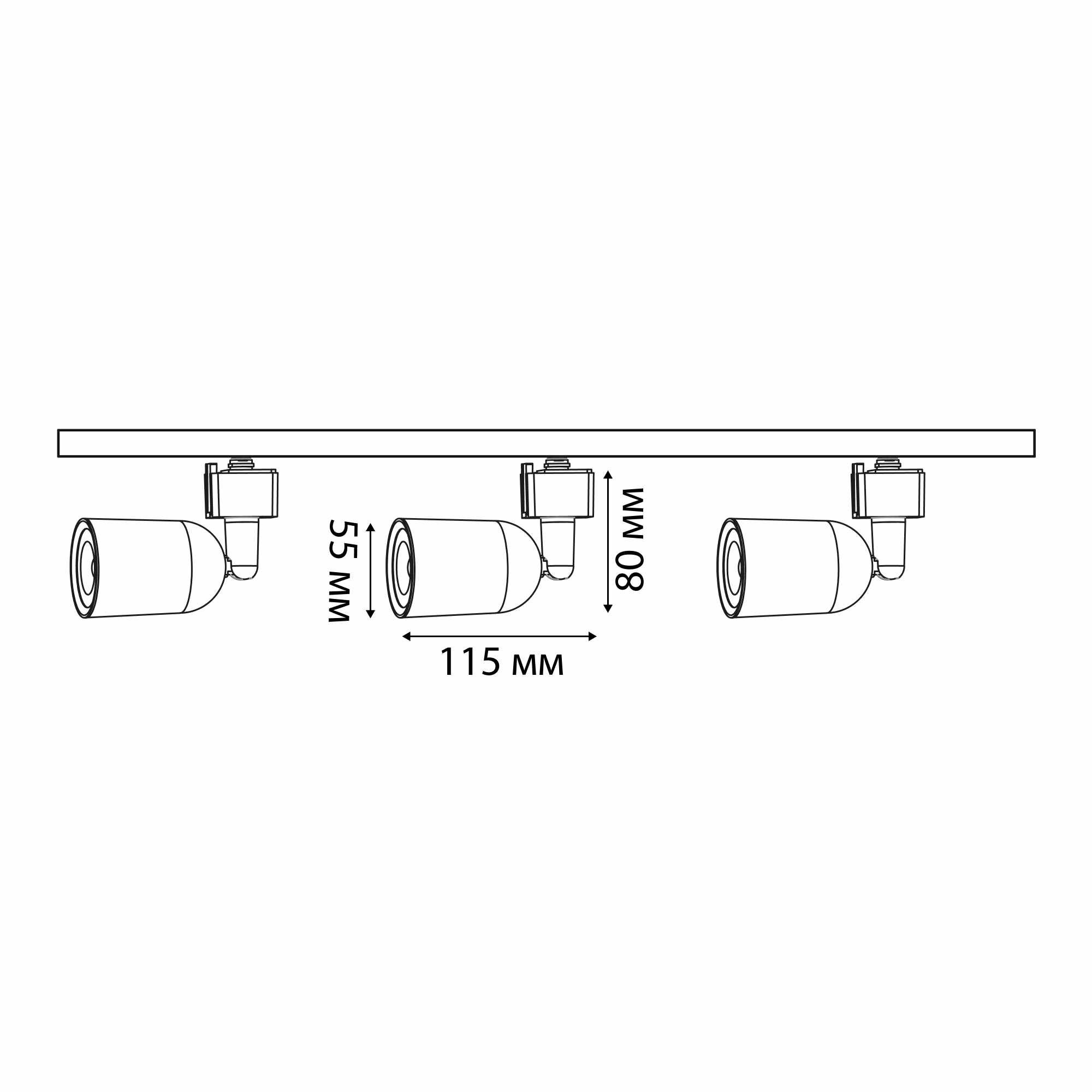 Трековый светодиодный светильник Volpe UL-00006781 - фото №10