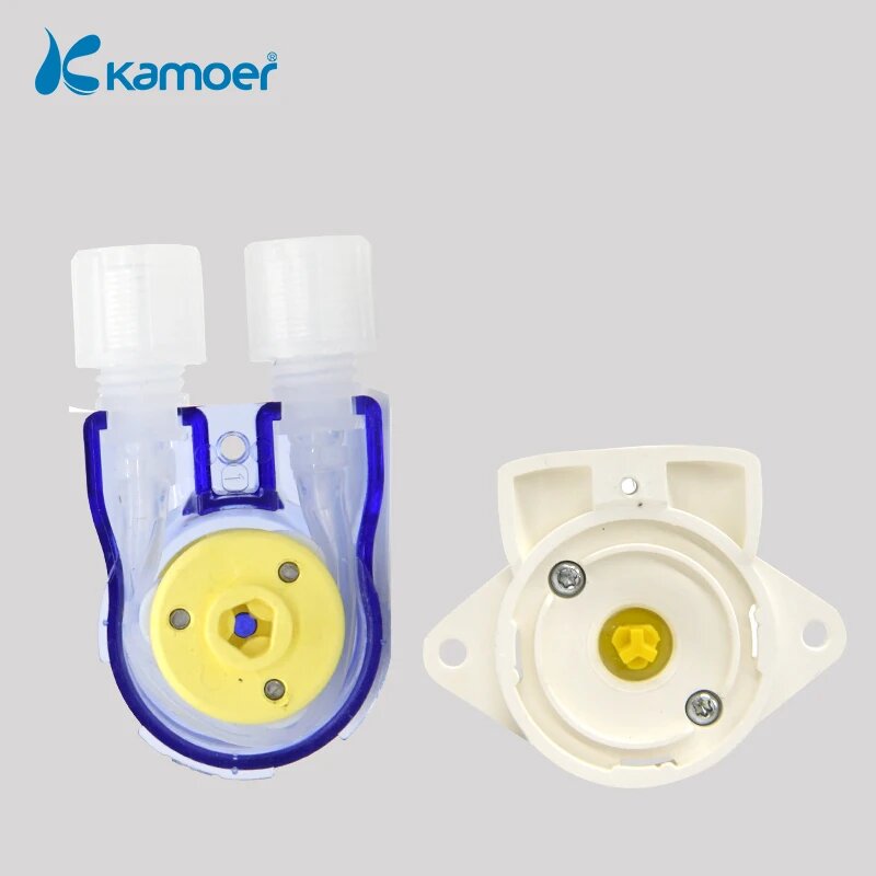 Насосы Бочковые Перистальтический насос Kamoer KEF 12V фиолетовый, 12 В