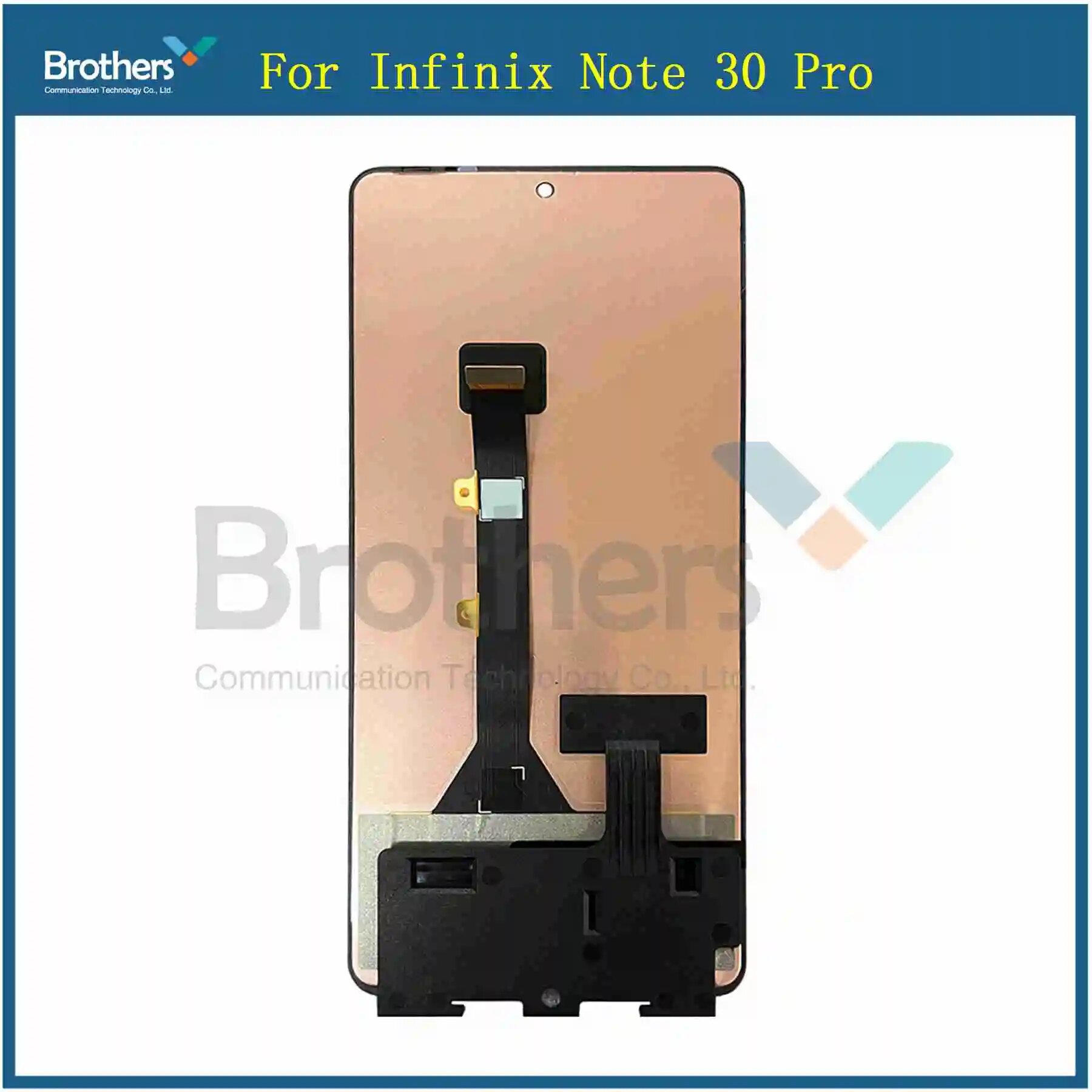 ЖК-дисплей AMOLED 6,67 дюйма для Infinix Note 30 Pro, ЖК-дисплей с сенсорным экраном для X678B, сменная панель с дигитайзером в сборе, TFT With Frame — фото 1