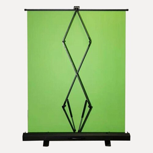 Изображение товара Зеленый экран, выдвижной, складной, переносной, 150x200 см