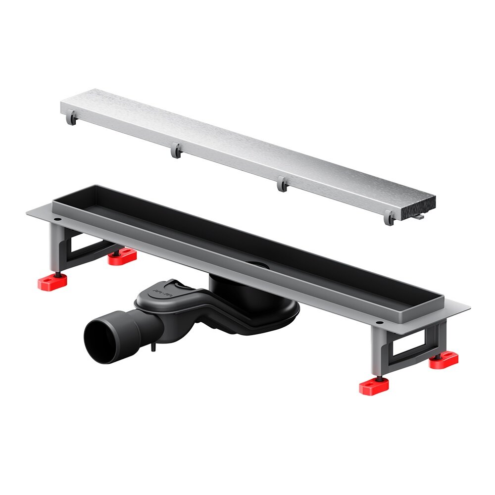 Душевой трап Am.Pm MasterFlow W01SC-U11-050-04 SB29,4х54 см, хром - фото №2