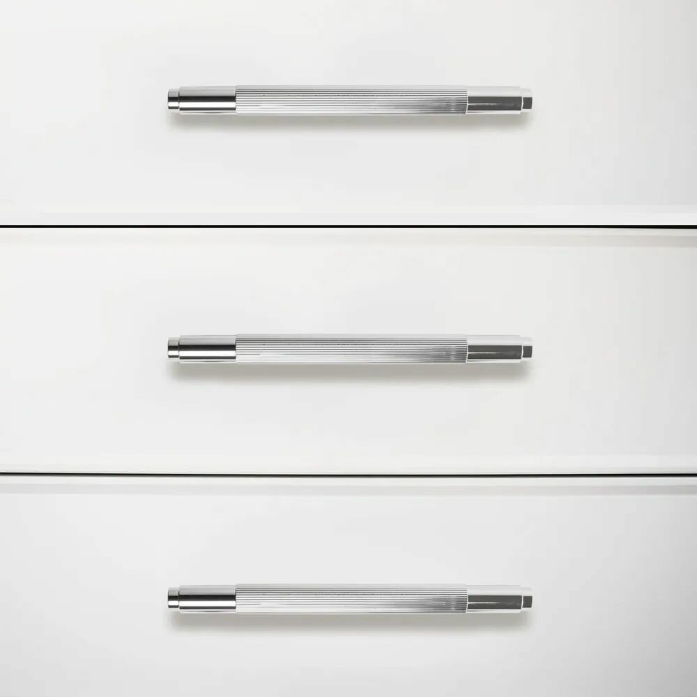 Ручка-скоба мебельная StahlBuro AP2309-128 2шт, CP хром. — фото 1