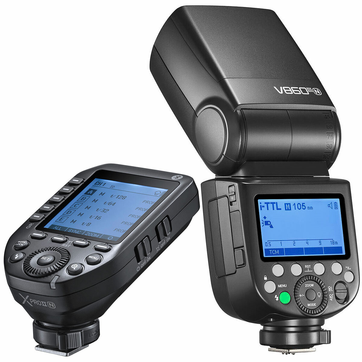 Вспышка Godox Ving V860IIIN TTL + Godox XproIIN TTL для Nikon