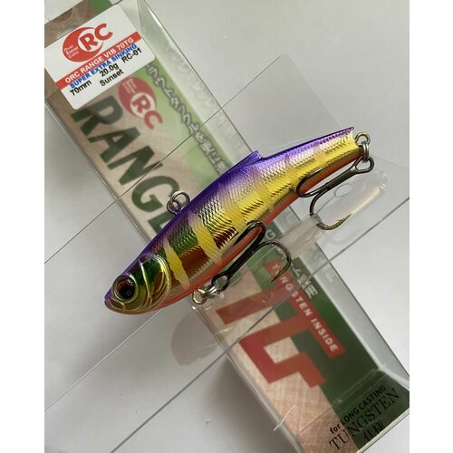 Раттлин Bassday Range Vib 70TG 20g цвет #RC-01 Светонакопительный! #бассдэй #япония