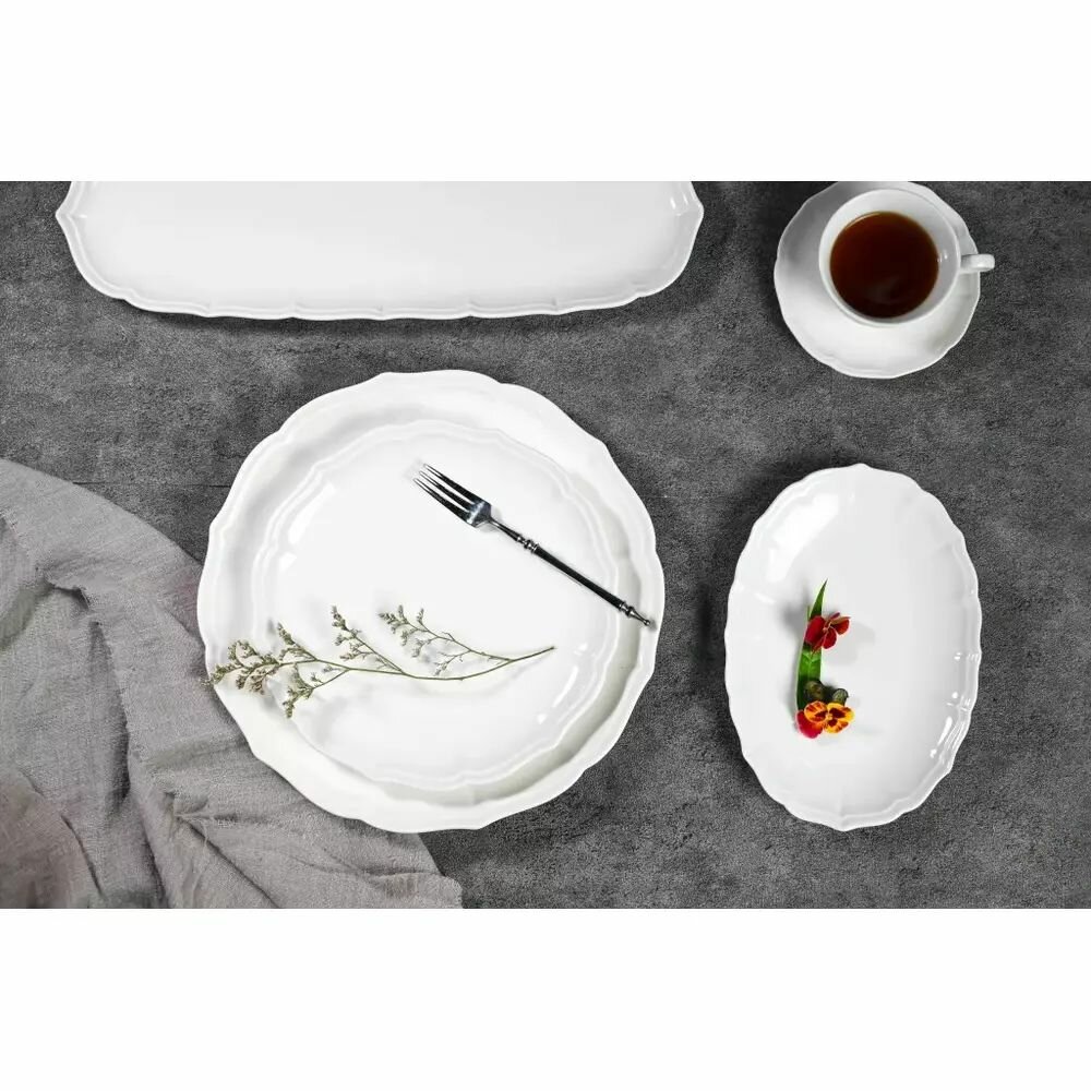 Тарелка десертная Home Chef Flower - фото №3