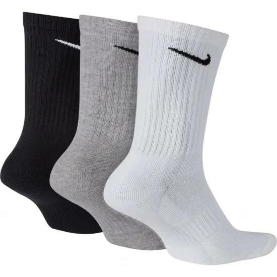 Носки NIKE Nike Everyday Lightweight Crew, комплект, 3 пары, размер 38-42, разноцветный — фото 1