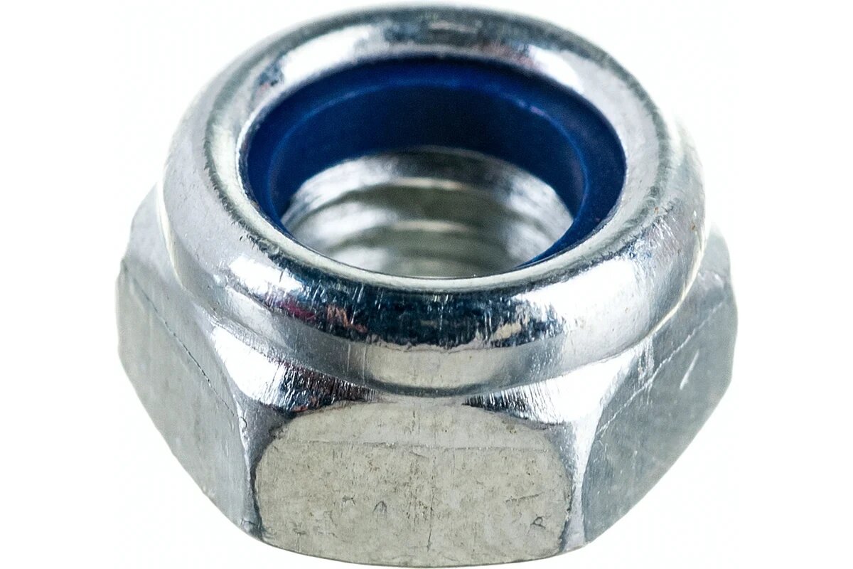 Гайка самостопорящаяся М 8 DIN 985 цинк (уп.8шт) европодвес стройметиз 3040051