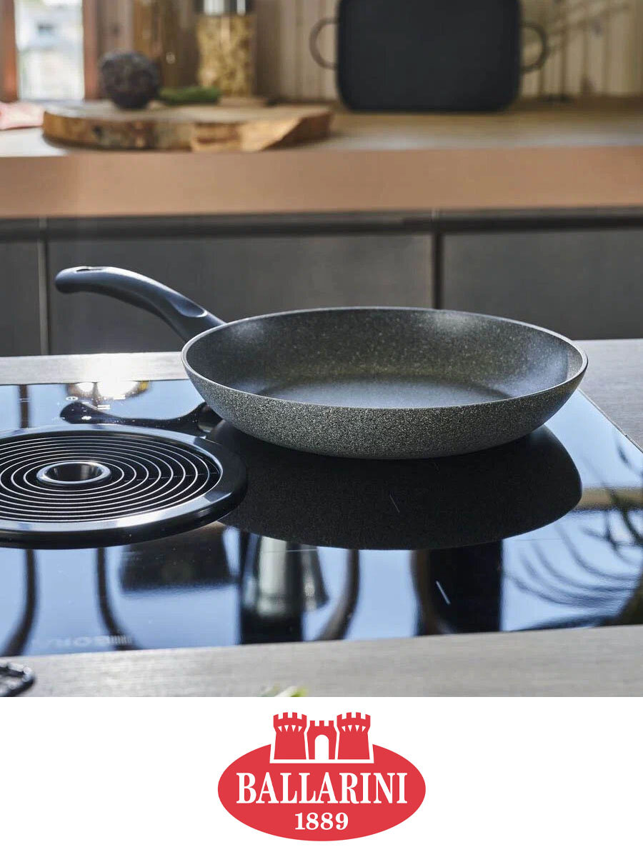 Сковорода Ballarini Cortina Granitium 24 см, алюминий, антипригарное покрытие Granitium