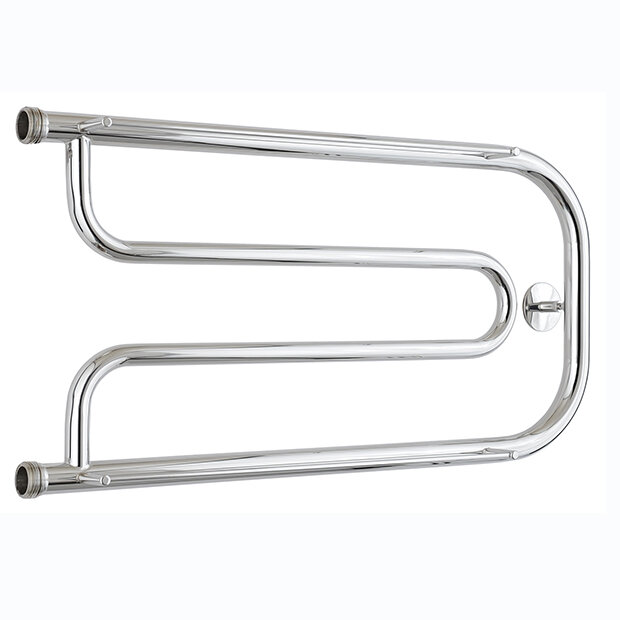 Водяной полотенцесушитель Стилье Дуэт 32х65 с полками